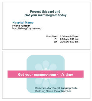 Pink Card Patient Hand-Out