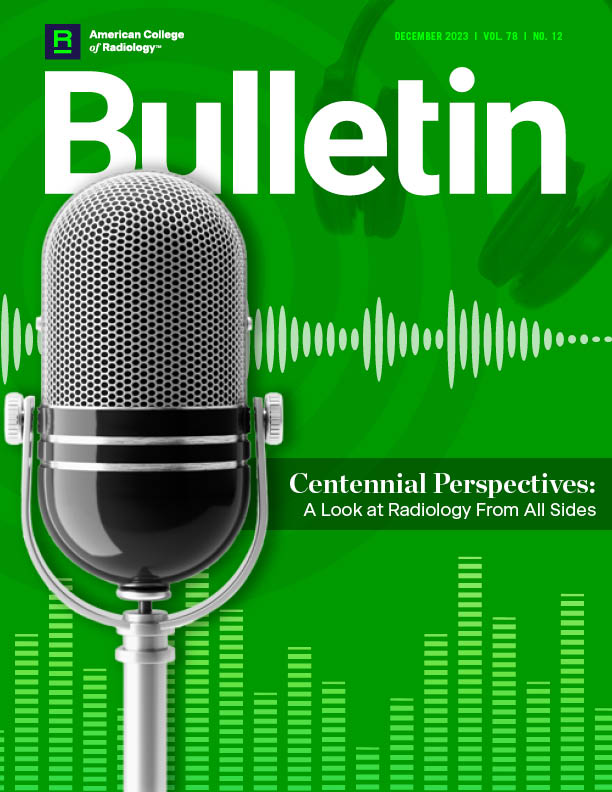 Bulletin "cover"  photo illustration using audio recording elements