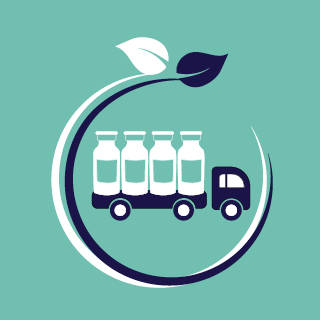 Illustration: Truck transporting vials