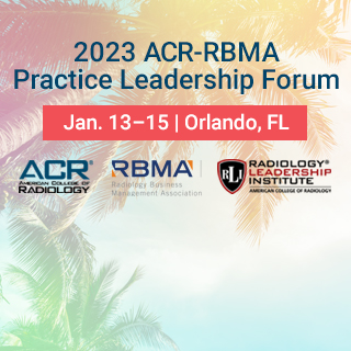 2023 ACR-RBMA Practice Leadership Forum