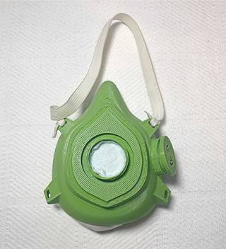 3-D printed surgical mask