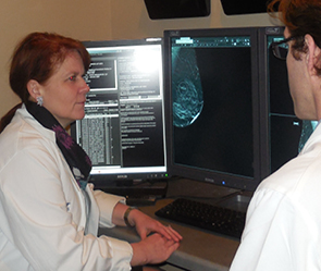 Smetherman found her calling in breast imaging, which allows her to have a direct impact on patient care.