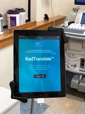 RadTranslate on an iPad