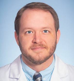 Kyle Chapman, MD, assistant professor of pulmonary and critical care medicine at WVU
