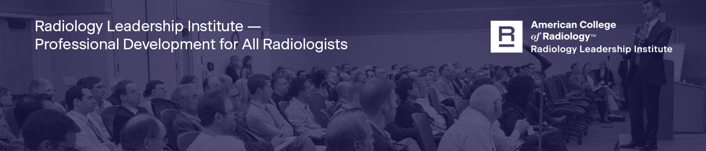 Image of radiologists attending the RLI Summit