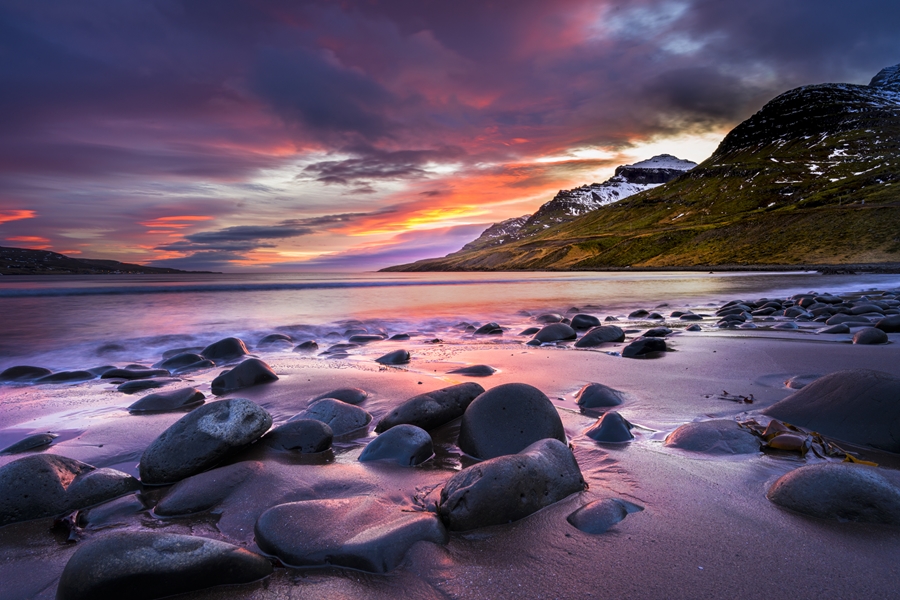 Photo of pebbles on a beach in Iceland by Christopher B. Merritt, MD, FACR